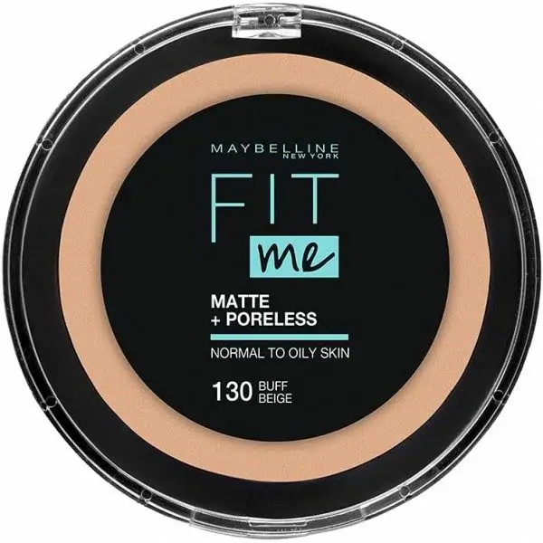 130 Buff Beige - FIT ME Matte + Poreless Pressed Powder van Maybelline New York Maybelline 6,36 €