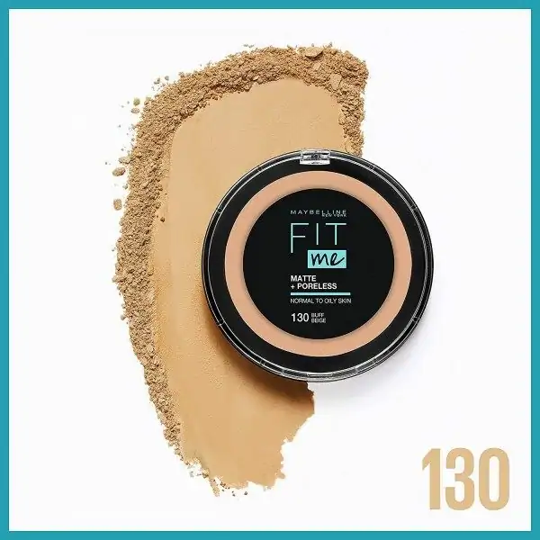 130 Buff Beige - FIT ME Matte + Poreless Pressed Powder Maybellineren New York Maybelline 6,36 €