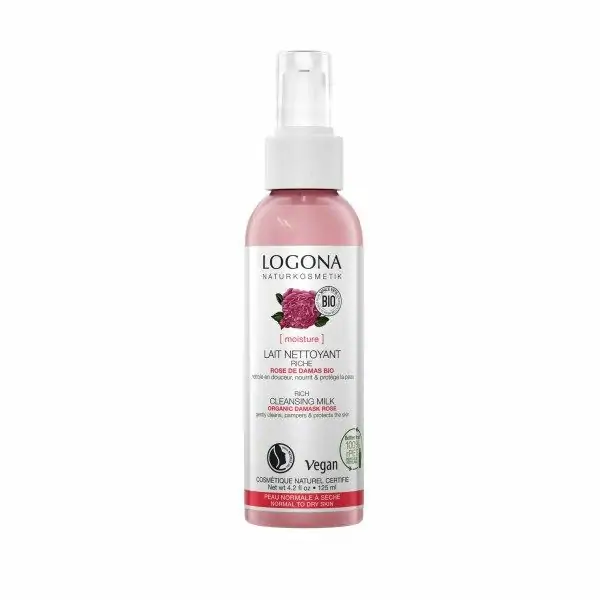 Latte detergente e nutriente alla rosa damascena biologico e vegano di Logona Naturkosmetik LOGONA Naturkosmetik 7,81 €