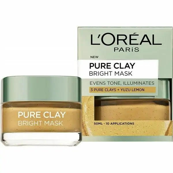 Pure Clay Radiance Mask (3 Pure Clays + Yuzu Lemon) from L'Oréal Paris L'Oréal 6,87 €