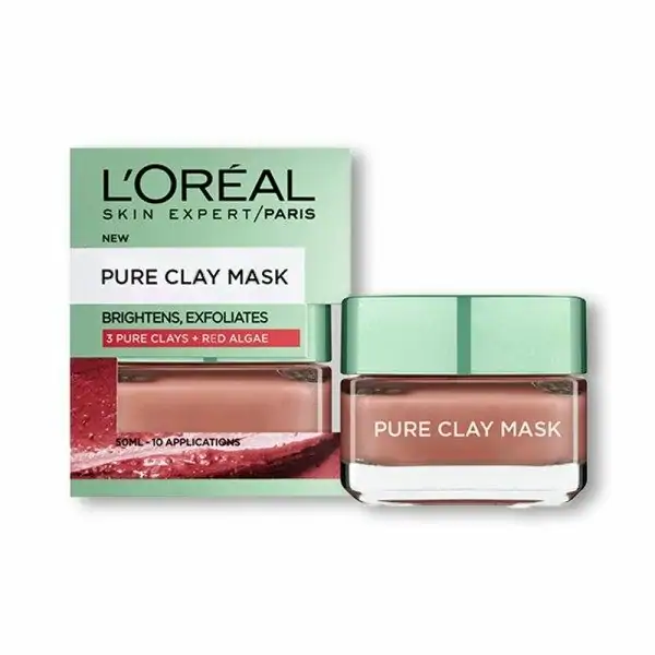 L'Oréal Paris L'Oréal Pure Clay Smoothing Mask met extract van rode algen 6,87 €