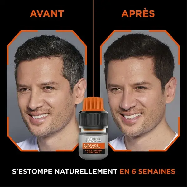 04 Natural Chestnut - Tinte para el cabello para hombre One Twist Coloring de L'Oréal Paris Men Expert Garnier 5,33 €