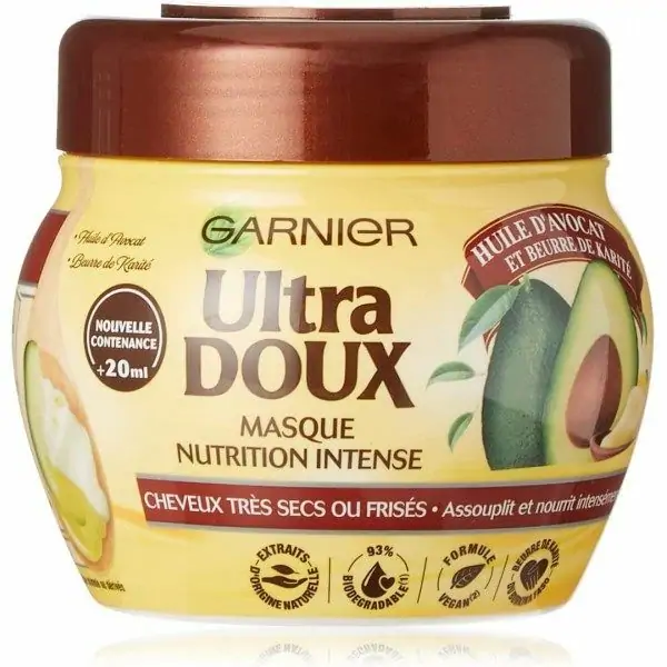 Garnier Ultra Doux Intense Voedingsmasker met avocado-olie en karitéboter 4,63 €