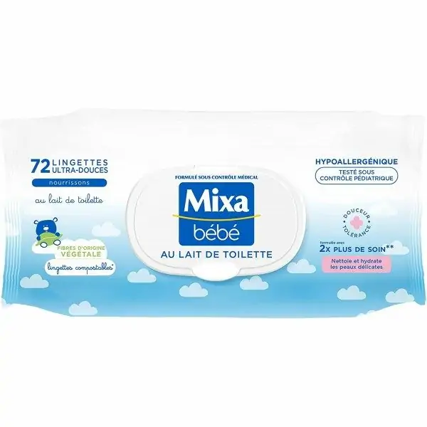 Mixa Baby Mixa Latte Detergente Ipoallergenico Salviettine 2,33 €