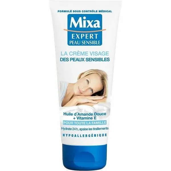 Crema facial para peles sensibles con aceite de améndoas doces e vitamina E de Mixa Expert Sensitive Skin Mixa 4,16 €
