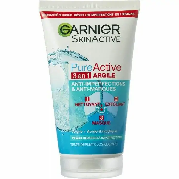 Garnier Garnier Pure Active 3-in-1 garbitzailea £ 4,12