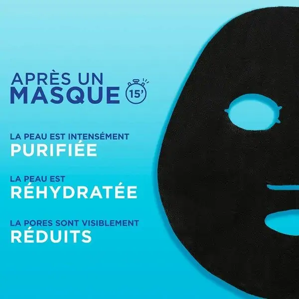 Garnier SkinActive Maschera in tessuto al carbone vegetale Purificante e idratante Garnier £ 2,27