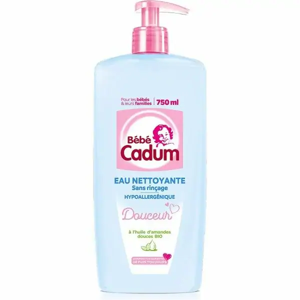 Baby Cadum Auga de limpeza hipoalergénica suave Baby Cadum 4,21 €
