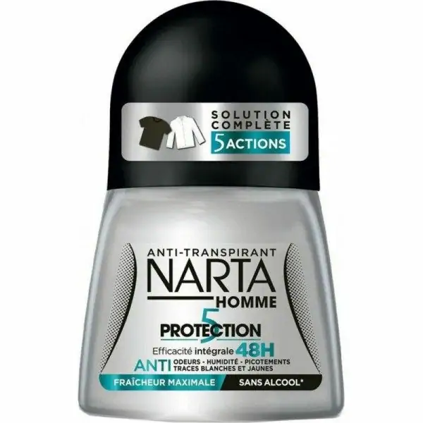 Protecció Antitranspirant Home 5 Efectivitat 48H Frescor Natural Sense Alcohol de Narta Narta 1,97 €