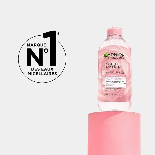 Garnier Skin Active All-In-1 Micellar Solution with Rose Water Dull and Sensitive Skin £3.94