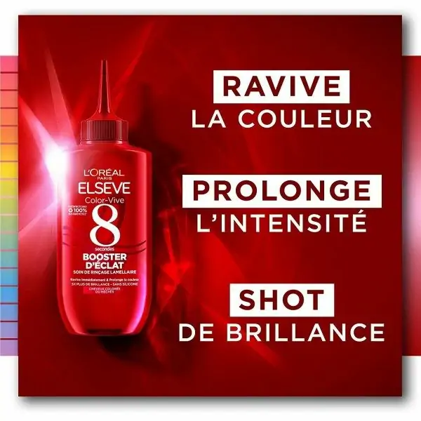 L'Oréal Paris L'Oréal Elseve Color-Vive Radiance Booster Lamellar Rinse Care 8 segundos 5,93 €