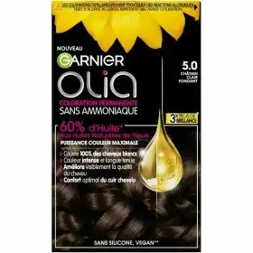 5.0 Fondant Light Chestnut - Permanent Hair Color Without Ammonia With Natural Oils of Olia Flowers by Garnier Garnier 6,12 €