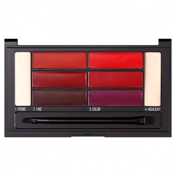 Crimson Vixen - Palet het de Contouren aangeven van Lip Kleur Drama LIP CONTOUR PALETTE Gemey Maybelline Gemey Maybelline 17,99