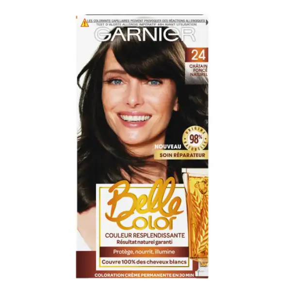 24 Castaño escuro natural - Garnier Garnier Belle Color Color de cabelo permanente 5,96 €