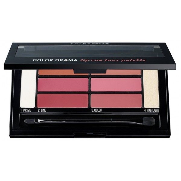 Blushed Bomba - Paleta de Contorn de Llavis de Color Drama LIP CONTOUR PALETA Gemey Maybelline Gemey Maybelline 17,99 €