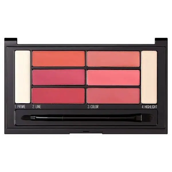 Se sonrojó-Bomba - de la Paleta de Contorno de Labios de Color Drama CONTORNO de LABIOS PALETA Gemey Maybelline Gemey