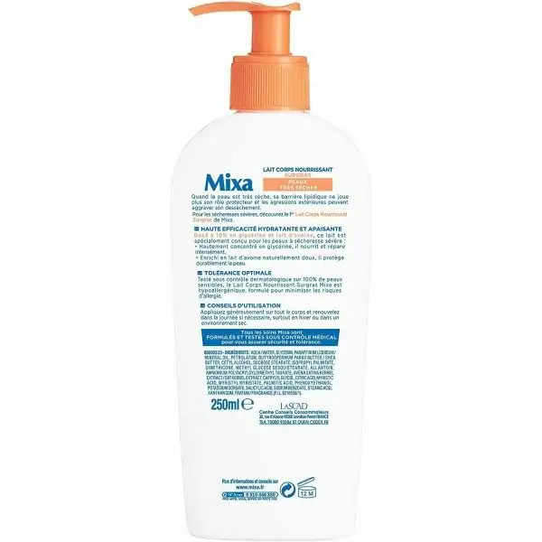 Loción Corporal Nutritiva Surgras para Pieles Reactivas con Sequedad Severa de Mixa Piel Seca Intensiva Mixa 4,50 €