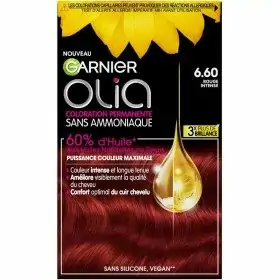 6.60 Intensives Rot – Permanente Haarfarbe ohne Ammoniak mit natürlichen Blütenölen Olia von Garnier Garnier 5,00 €