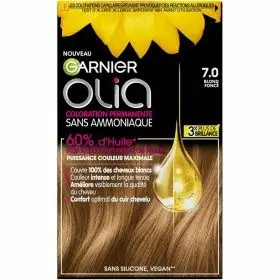 7.0 Rubio Oscuro - Coloración Permanente Sin Amoníaco Con Aceites Naturales de Flores Olia de Garnier Garnier 4,00 €
