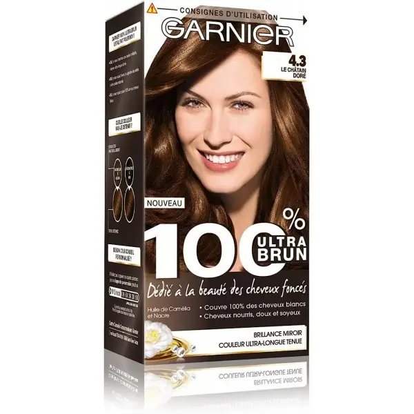 4.3 Golden Chestnut - Tinte Permanente 100% Color de Garnier Garnier 4,00 €