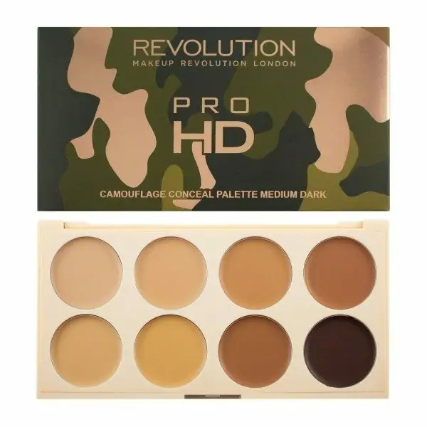 Mitteldunkel – Makeup Revolution Camouflage Ultra HD Concealer Palette Makeup Revolution 7,00 €