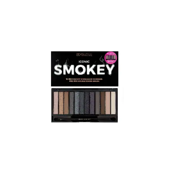 Makeup Revolution Iconic Smoky Eyeshadow Palette Makeup Revolution € 6,50