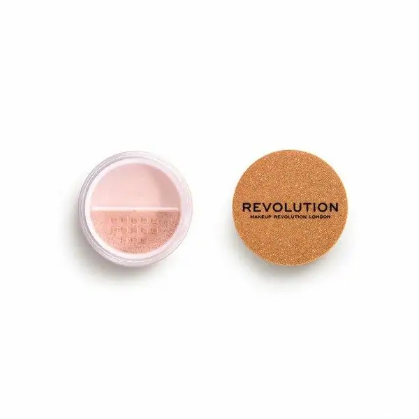 Rose Quartz - Makeup Revolution Iluminador en polvo metálico con piedras preciosas Makeup Revolution 4,50 €