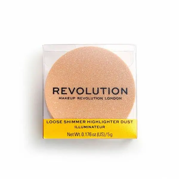Rose Quartz - Makeup Revolution Harribitxi metaliko hauts argitzailea Makeup Revolution 4,50 €