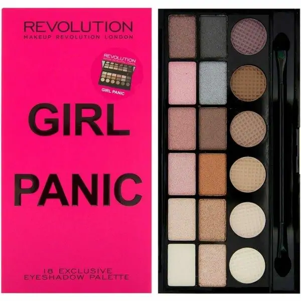 Makeup Revolution GIRL PANIC Eyeshadow Paleta Makeup Revolution 7,00 €