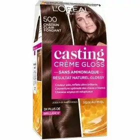 500 Fondant Light Chestnut - Coloración de cabelo ton sobre tono sin amoníaco Crème Gloss de L'Oréal Paris L'Oréal 5,00 €
