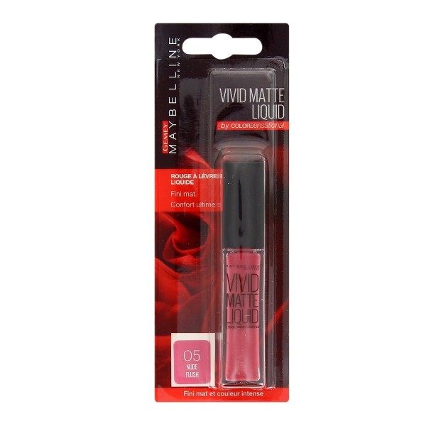 05 Nude Flash - Red lip with a Vivid Matte Liquid Gemey Maybelline Gemey Maybelline 10,90 €