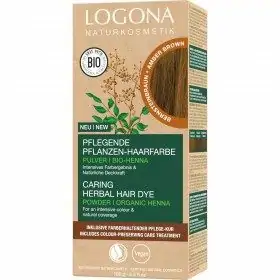 Amber Brown – Pflegende botanische Haarfarbe mit BIO-Indigo und VEGANER LOGONA Naturkosmetik LOGONA Naturkosmetik 4...