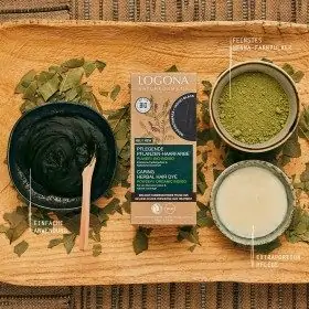 Coffee Brown - Tinte botánico nutritivo con índigo ORGÁNICO y VEGANO LOGONA Naturkosmetik LOGONA Naturkosmetik ...