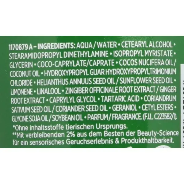 Botanicals Fresh Care Gember en Koriander Versterkende Ontwarrende Balsem van L'Oréal Paris L'Oréal 5,00 €