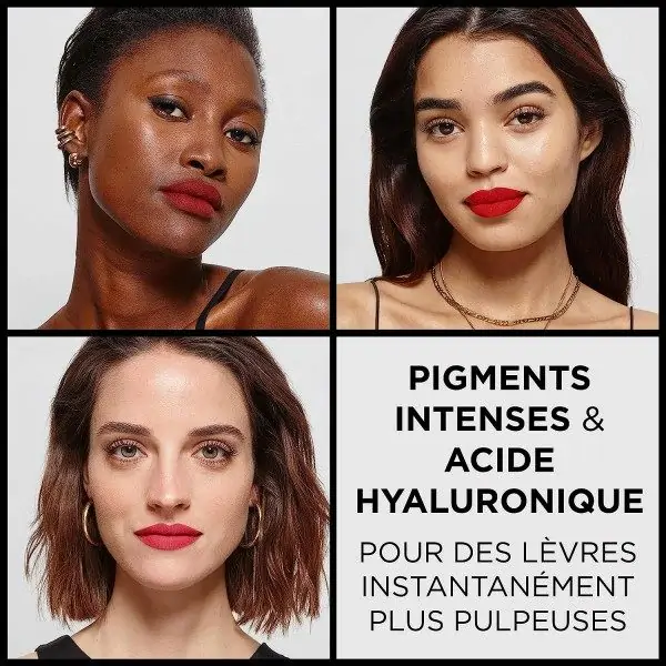 603 Le Wood Nonchalant - Intense and Plumping Matte Lipstick (Hyaluronic Acid) Color Riche by L'Oréal Paris L'Oréa...