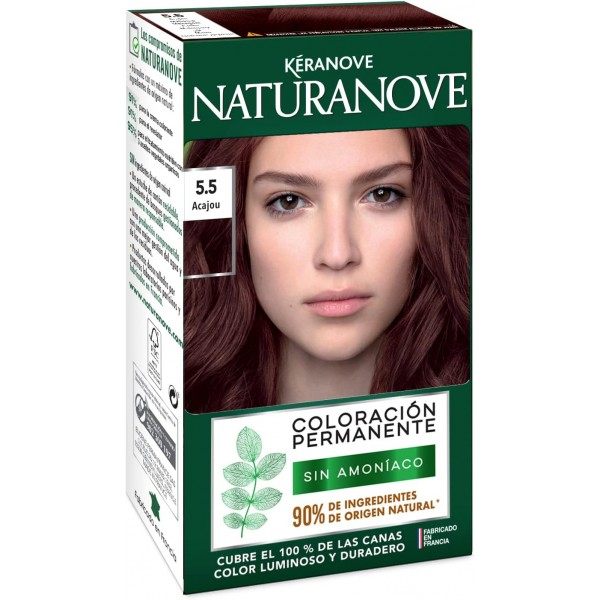 5.5 Mahagoni – Permanente Haarfarbe ohne Ammoniak NATURANOVE von Kéranove Kéranove 5,00 €