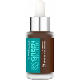 100: Tinted Oil Face Foundation Superdrop Green Edition Olio tindatua Maybelline New-York Maybelline 6,00 €