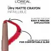 111 A Little Chilli - L'Oréal Parisen L'Oréal-eko Ezpainetako Crayon Matte Lipstick Infallible 5,00 €