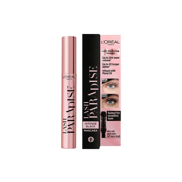 Negro intenso - Máscara de pestañas Lash Paradise de L'Oréal Paris L'Oréal 7,50 €