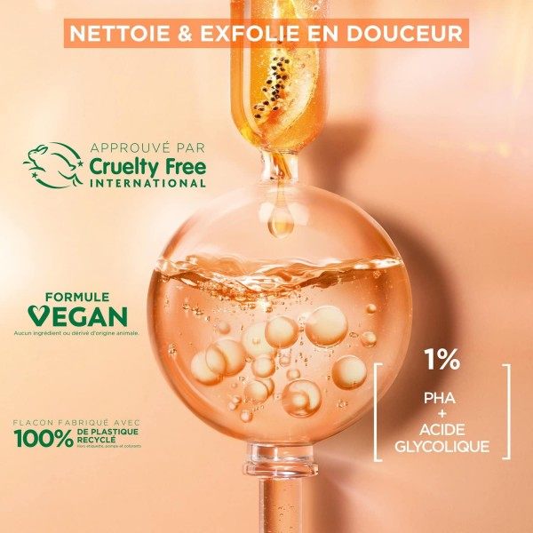 Eau Micellaire Peeling Doux Tout-En-1 Nettoie + Démaquille + Exfolie En Douceur de GARNIER SKINACTIVE Garnier 5,99 €