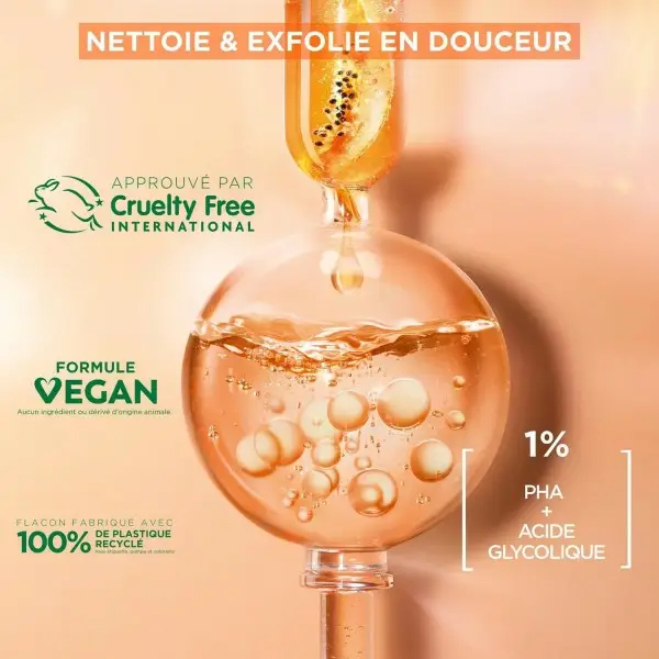 Eau Micellaire Peeling Doux Tout-En-1 Nettoie + Démaquille + Exfolie En Douceur de GARNIER SKINACTIVE Garnier 4,66&nbsp;€