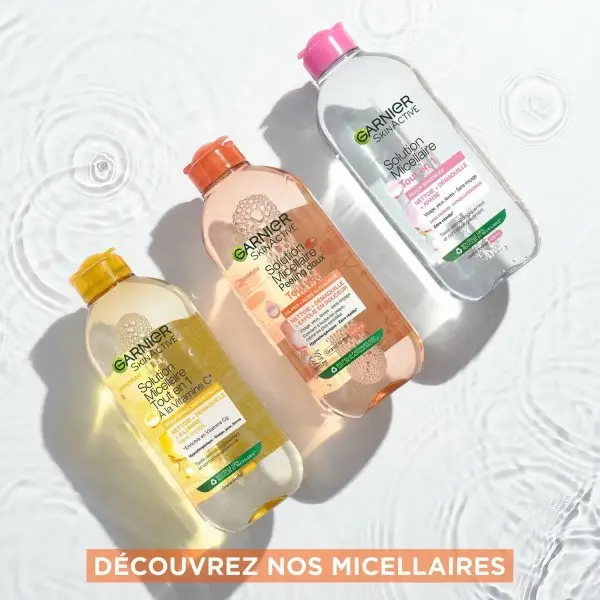 Sanftes All-in-1-Peeling mit Mizellenwasser, reinigt + Make-up-Entferner + sanftes Peeling von GARNIER SKINACTIVE Garnier 5,99 €