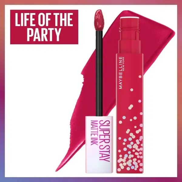 390 Life Of The Party - Superstay Matte Ink Lip Ink Anniversary Collection Edición limitada de Maybelline New-York Mayo...