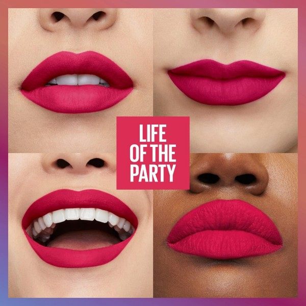 390 Life Of The Party - Superstay Matte Ink Lip Ink Anniversary Collection edizio mugatua Maybelline New-York May...