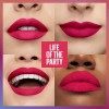 390 Life Of The Party - Encre à Lèvres Superstay Matte Ink Collection Anniversaire Edition Limitée de Maybelline New-York May...