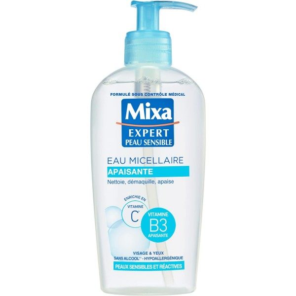 Auga de limpeza CALMA Pel sensible e reactiva 200ml de Mixa Expert Sensitive Skin Mixa 2,99 €