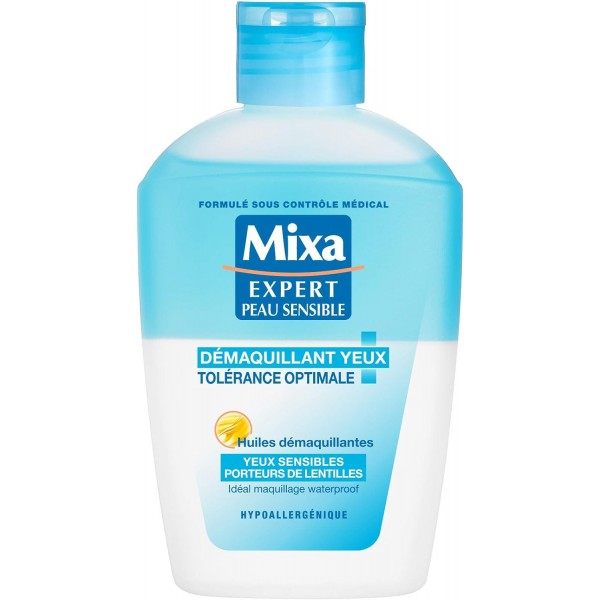 Optimal Tolerance Begiak makillajea kentzeko 125 ml Mixa Expert Sensitive Skin Mixa-tik 3,49 €