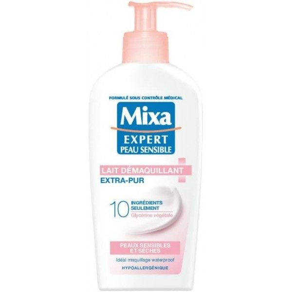 Anti-uitdrogende Make-up Remover Melk 200 ml van Mixa Expert Gevoelige Huid Mixa € 3,49