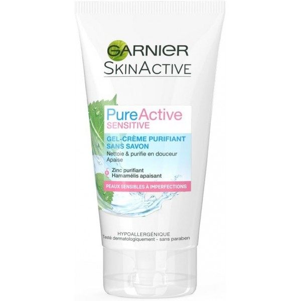Pure Active Sensitive seifenfreie Reinigungsgelcreme von Garnier Skin Active Garnier 3,99 €