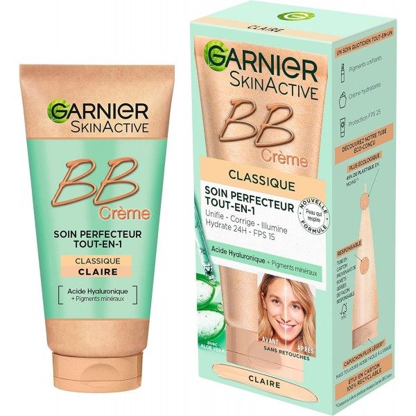 Claire - BB Cream Todo en 1 Perfeccionadora Anti-Imperfecciones SPF 15 de Garnier Skin Active Garnier 7,21 €